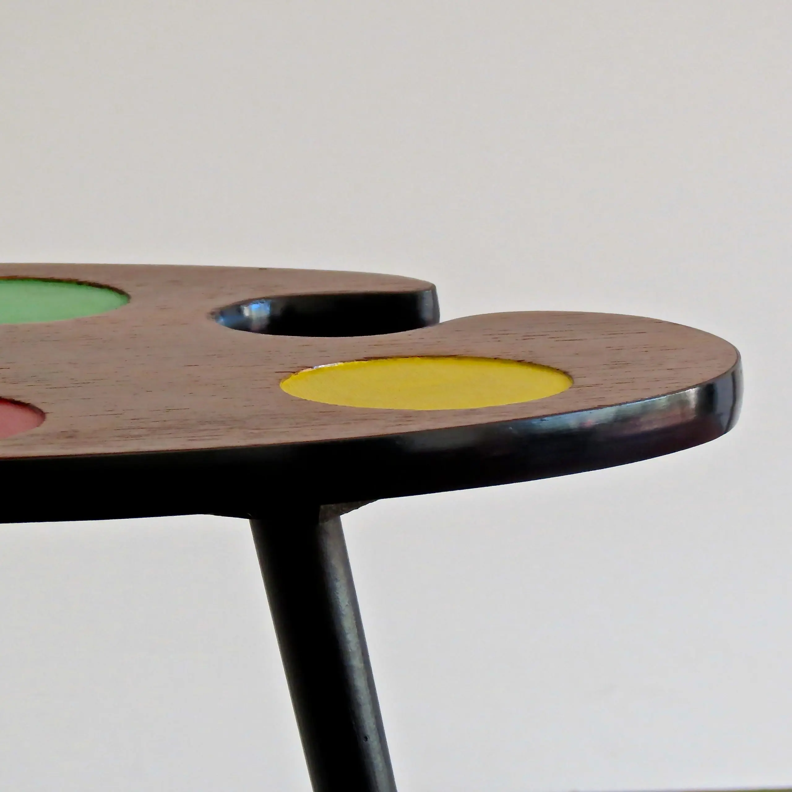 Unique Original Italian Palette Coffee Table, 1950 — photo 8