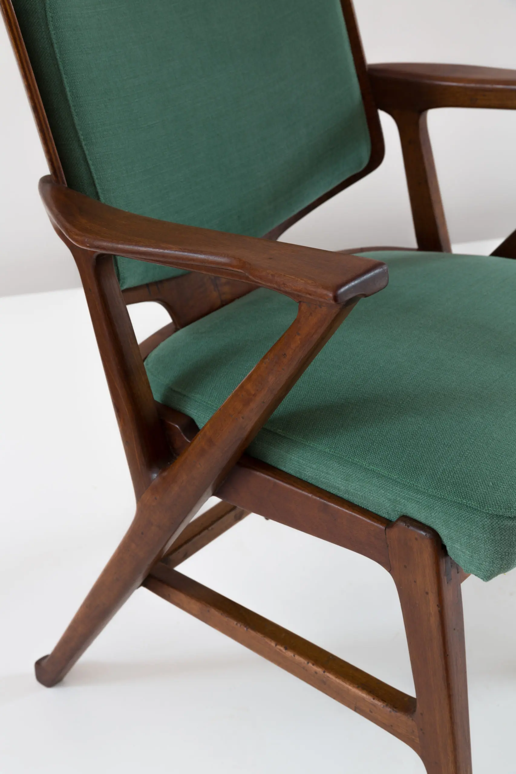 Important and rare set of six Cassina dining armchairs, 1950 — photo 24