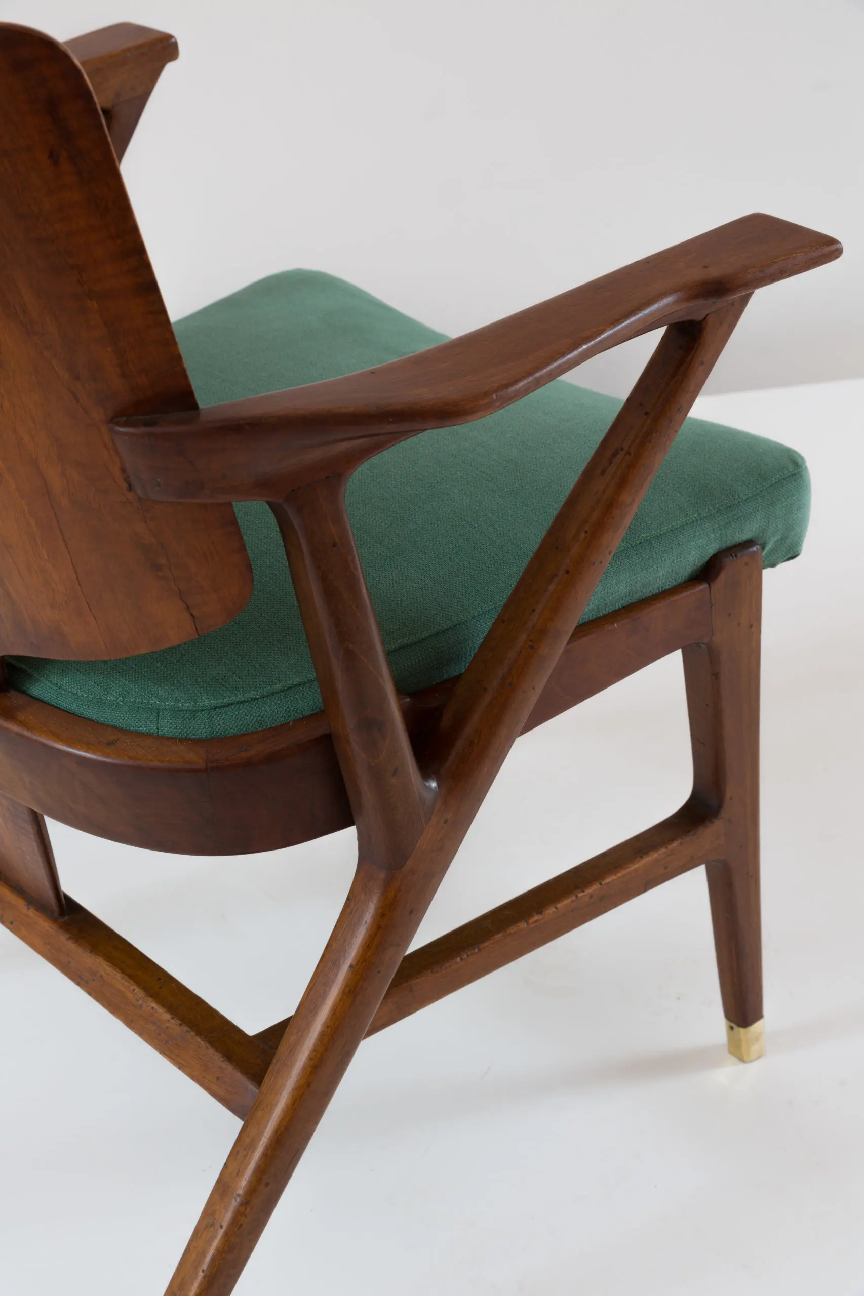 Important and rare set of six Cassina dining armchairs, 1950 — photo 23