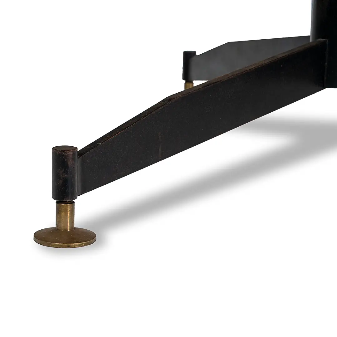 Gio Ponti Large Walnut Diamond Table from San Francesco Fopponino Milan, 1961 — photo 5