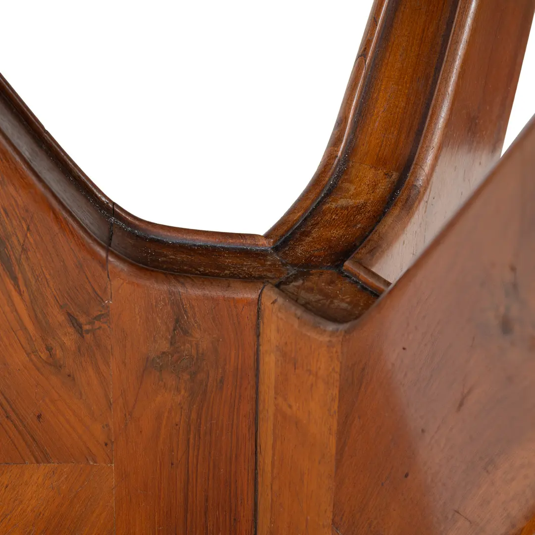 Ico Parisi Round Walnut Dining Table, Three Feet, 1950 — photo 9