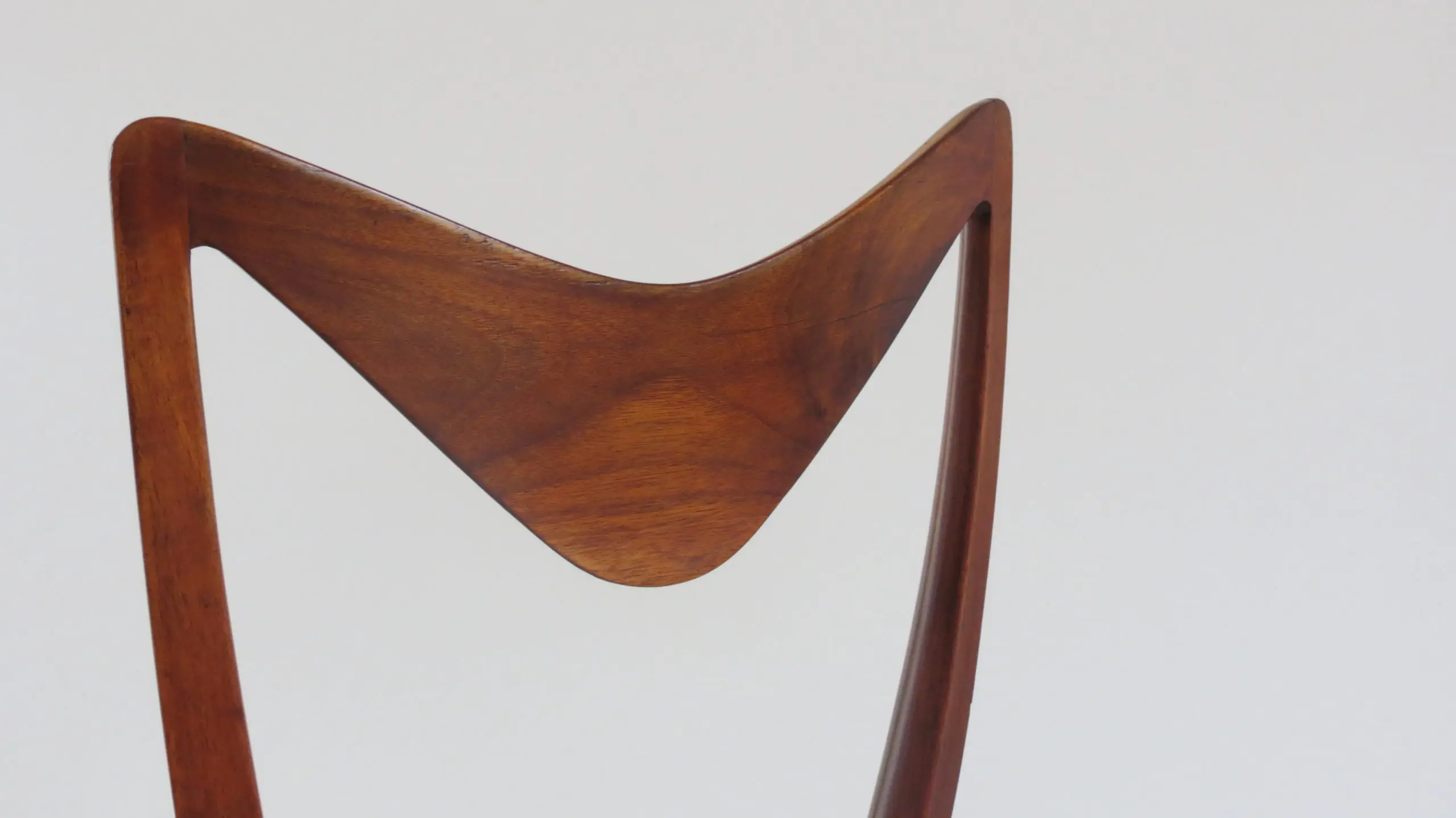 Set of Seven Walnut Dining Room Chairs by Arch, Carlo Enrico Rava, Milano, 1940 — photo 15