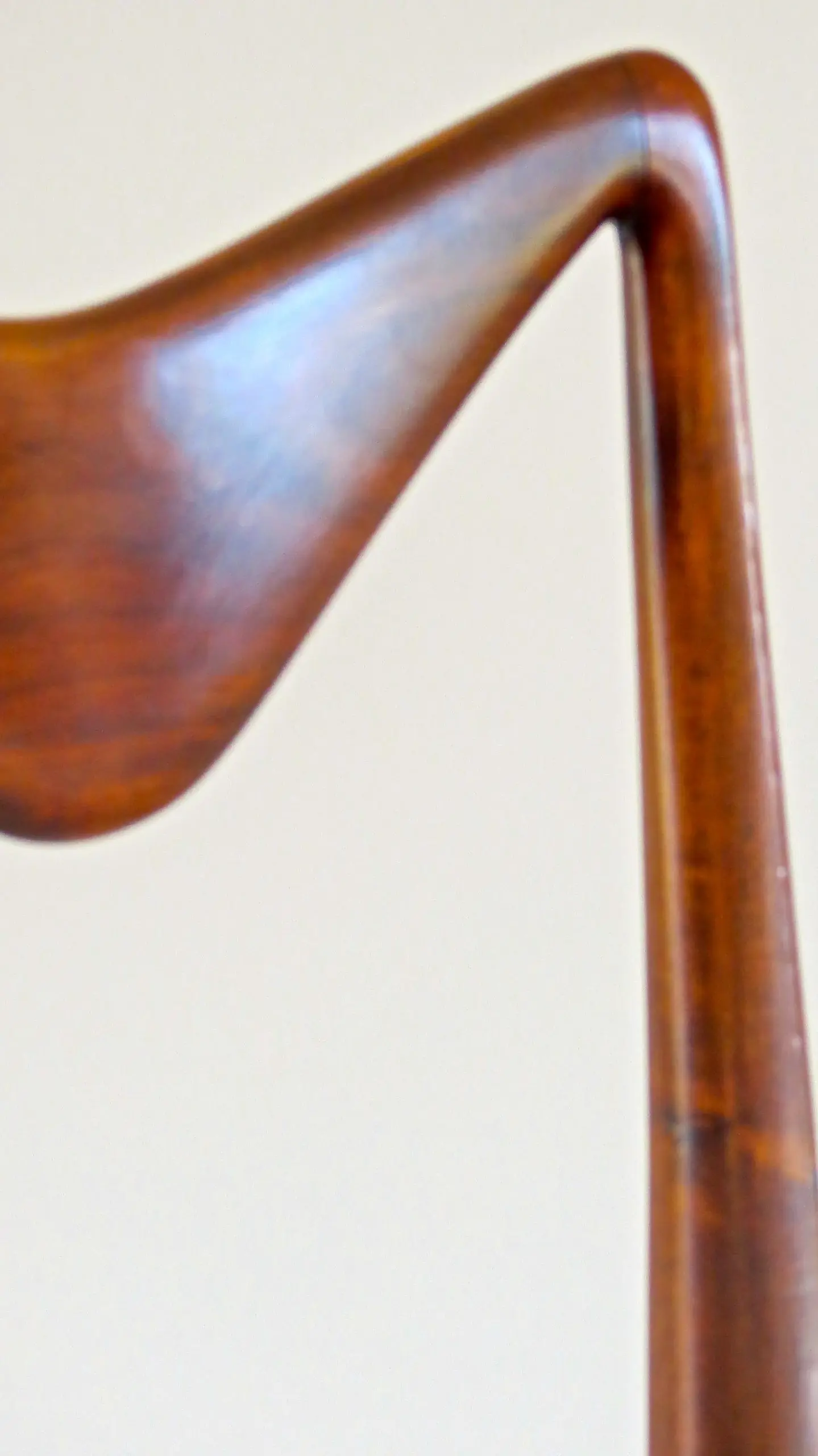 Set of Seven Walnut Dining Room Chairs by Arch, Carlo Enrico Rava, Milano, 1940 — photo 9