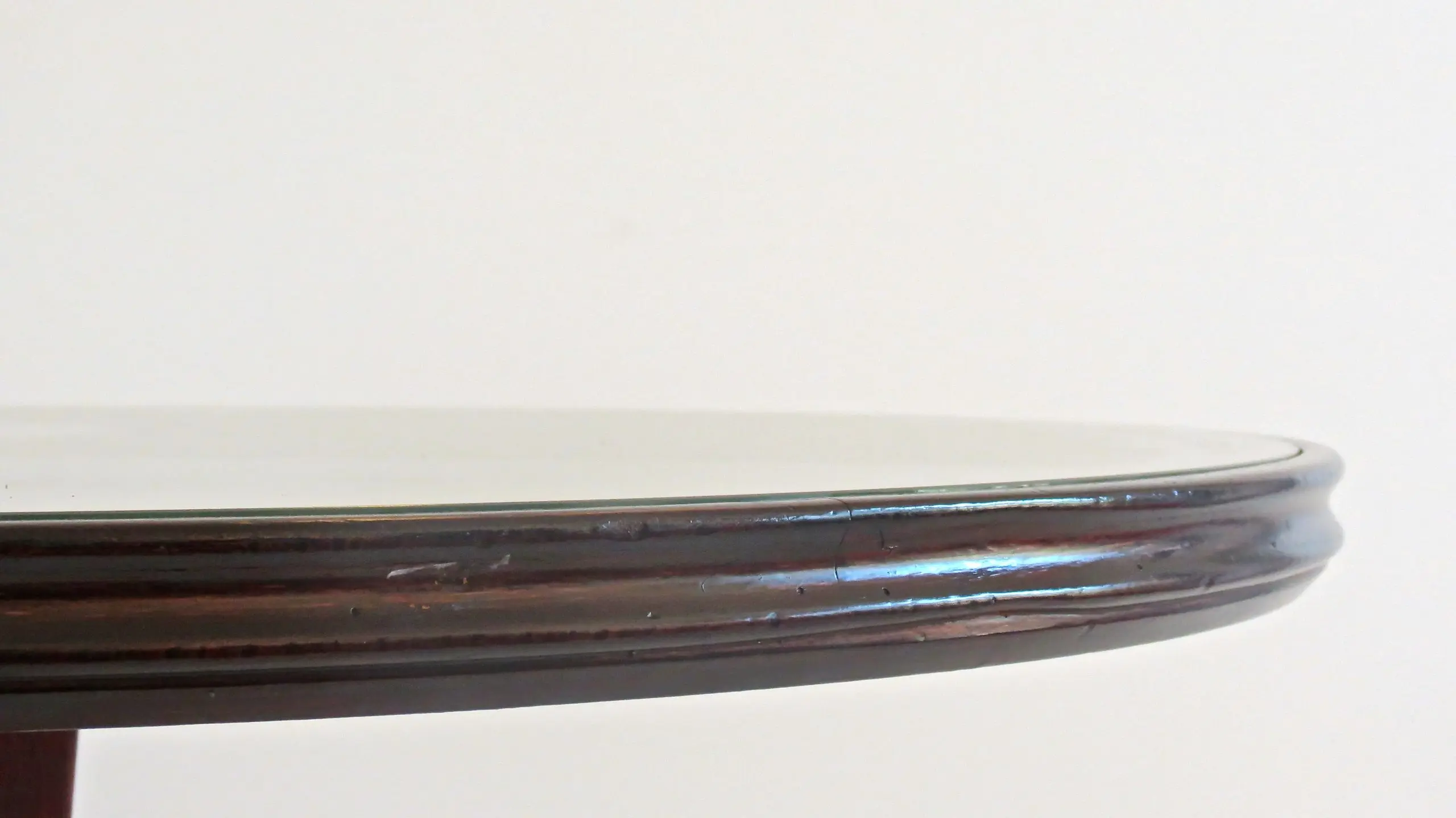 Round Walnut Center Table Attributed to Ico Parisi, 1950 — image 3