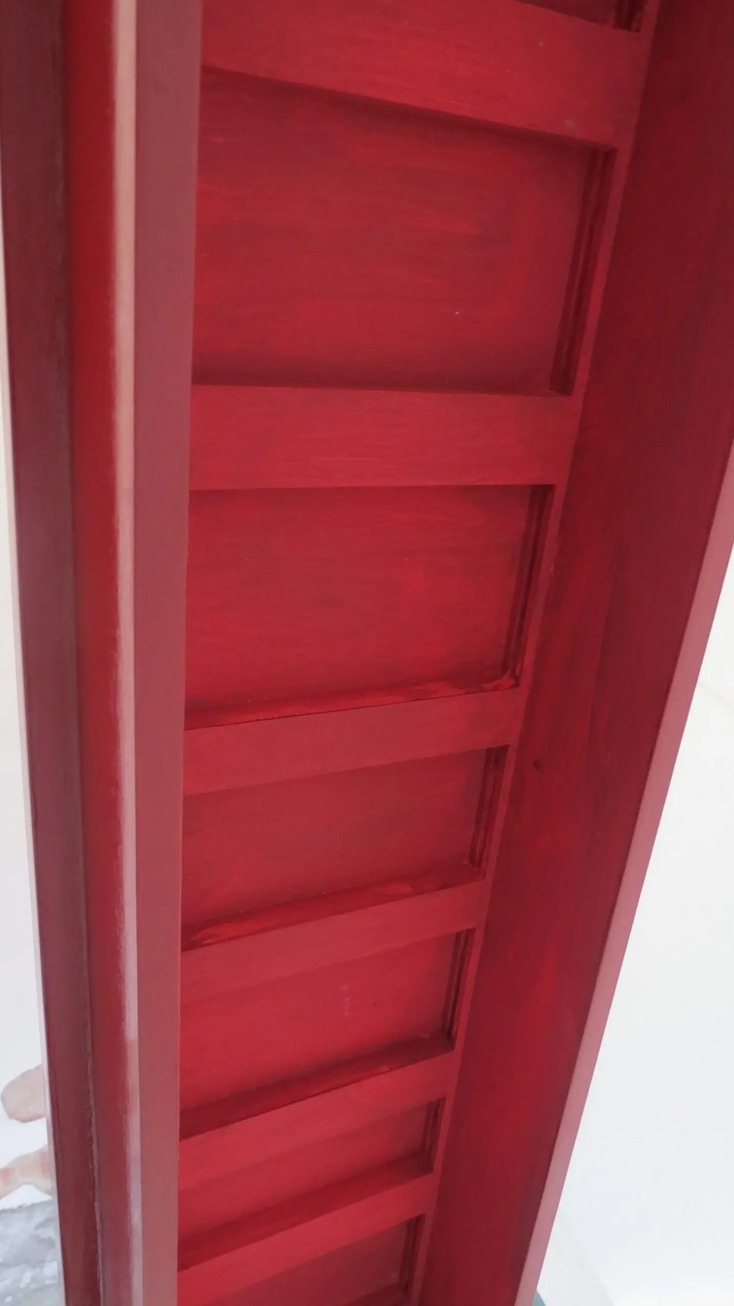 Gio Ponti Pair of Red Laquered Console from Hotel PdP, Roma, 1964 — photo 14