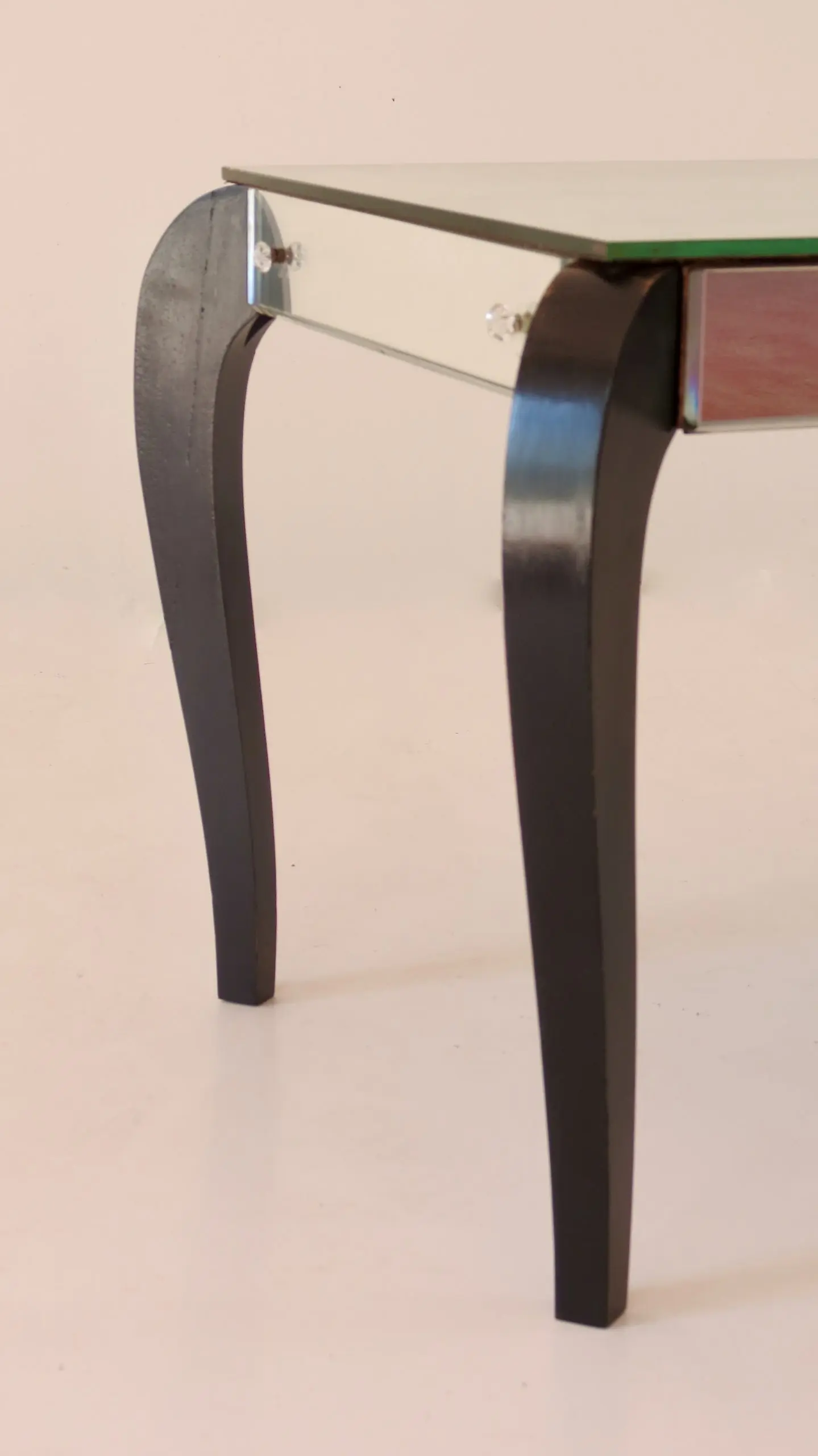 Rare Mirrored Glass Occasional Side Table, 1935 — photo 4