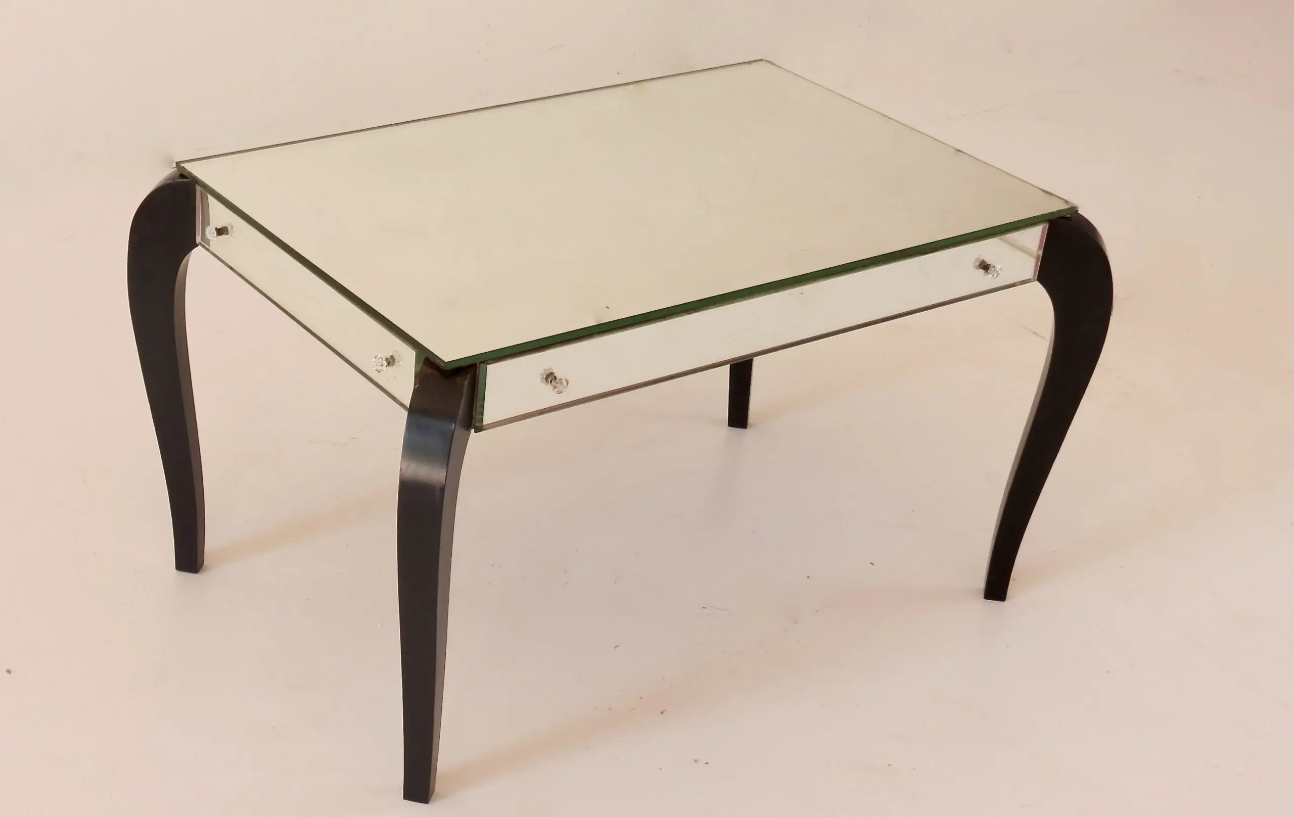 Rare Mirrored Glass Occasional Side Table, 1935 — image 3