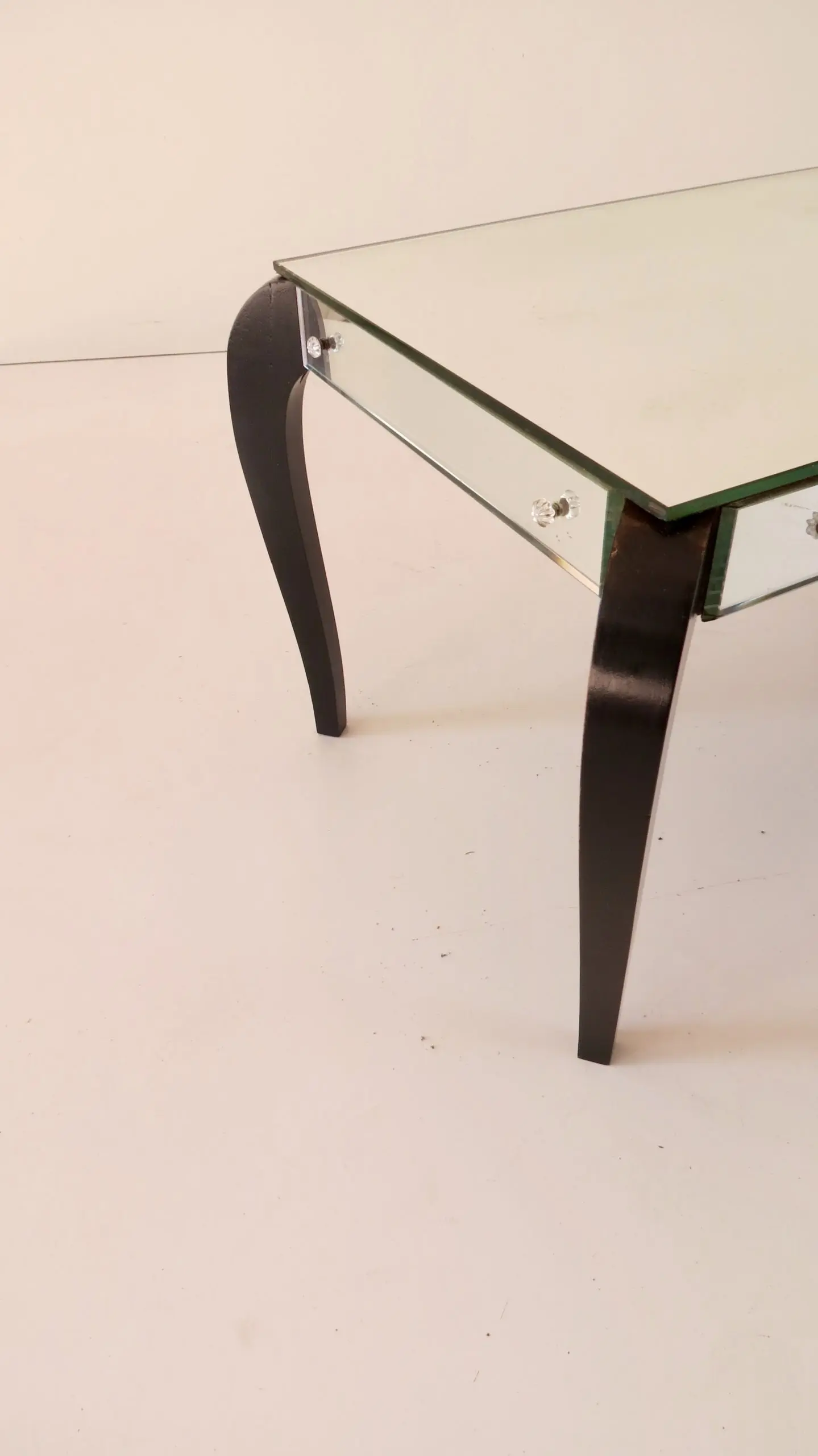 Rare Mirrored Glass Occasional Side Table, 1935 — photo 6