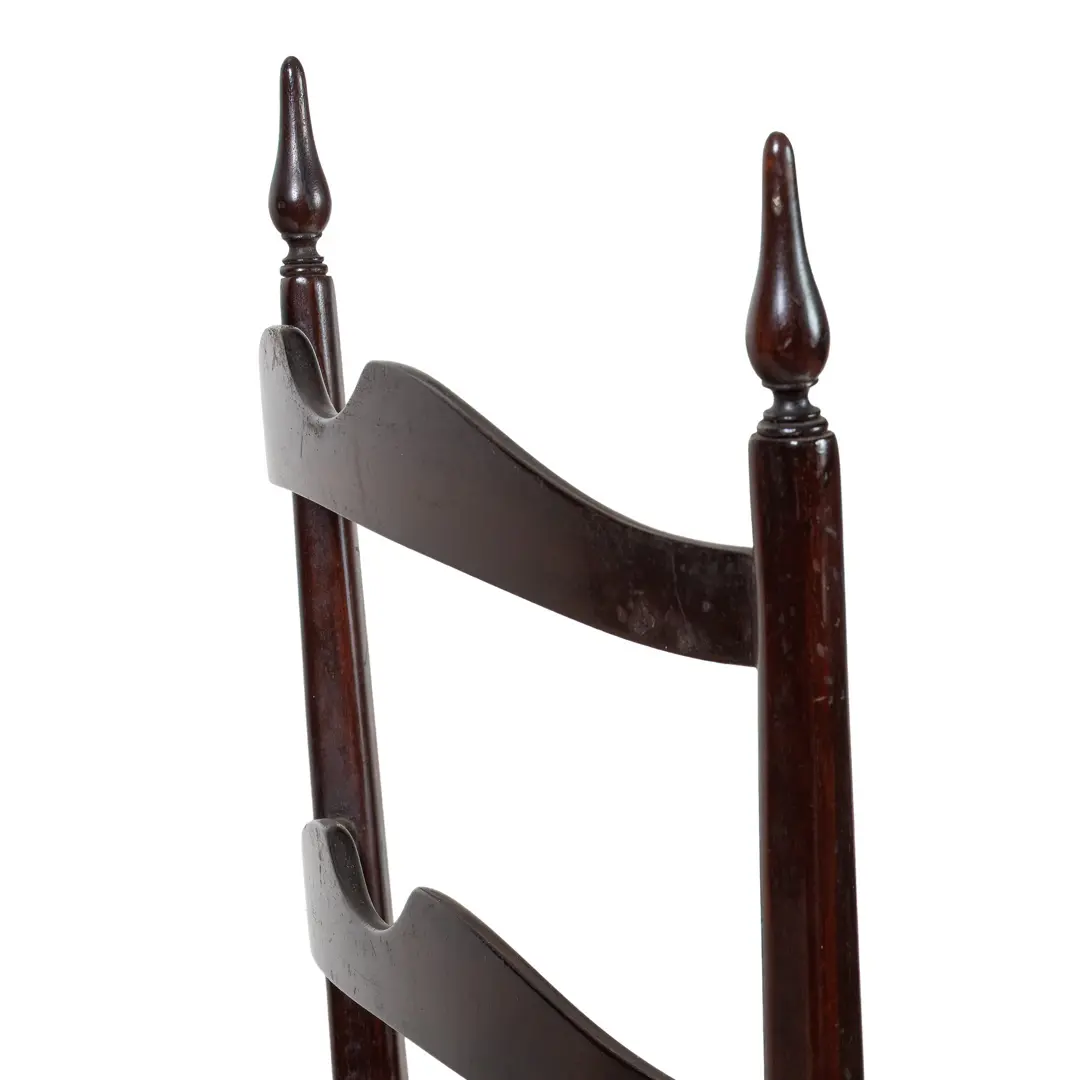 Set of 8 Ebonized Velvet High Back Chiavari Dining Chairs by Paolo Buffa, 1950 — photo 9