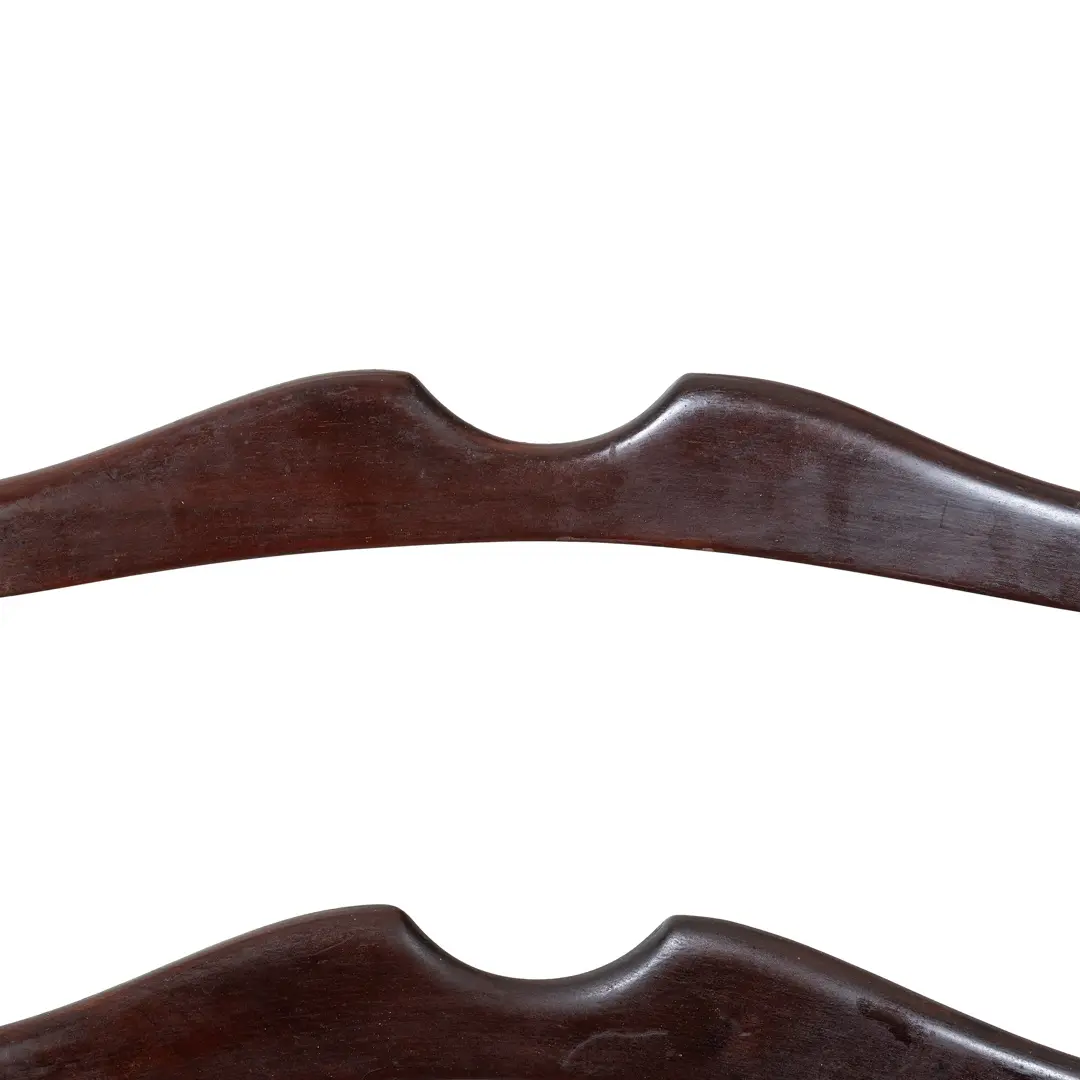 Set of 8 Ebonized Velvet High Back Chiavari Dining Chairs by Paolo Buffa, 1950 — photo 6