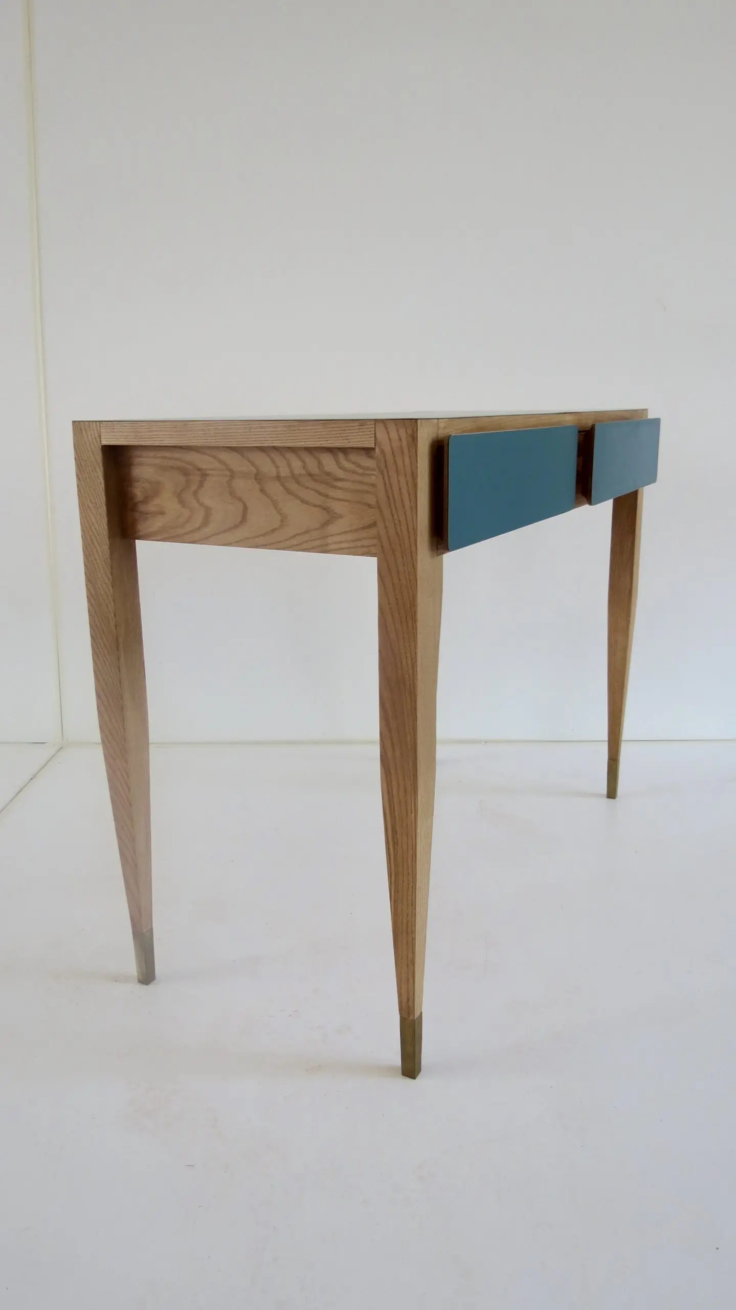 Gio Ponti Vanity Console Desk Formica from Hotel PdP Roma, 1964 and "602" Chair — photo 4