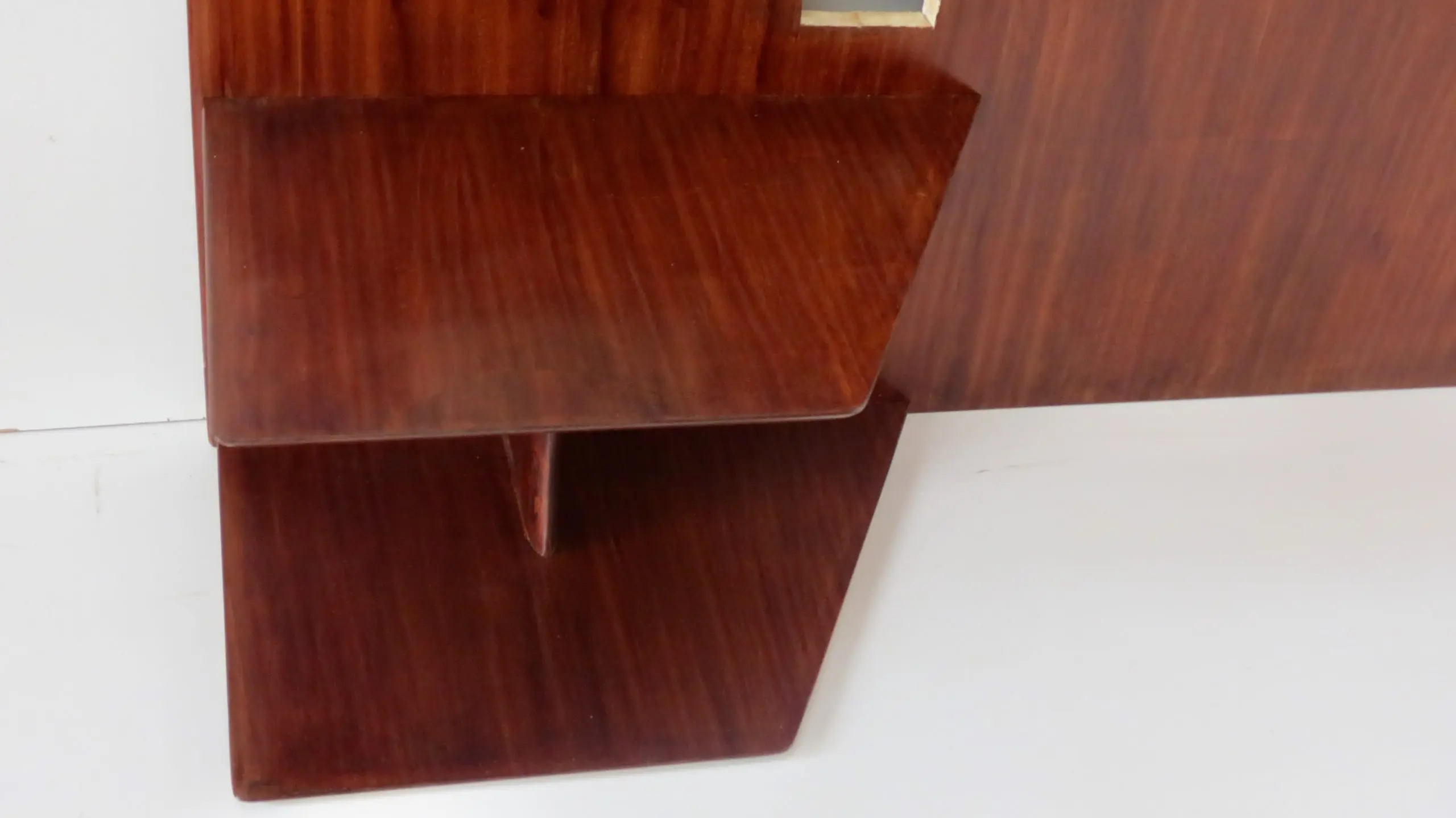 Gio Ponti, Pair of Fine Mahogany Headboards from Hotel Royal Naples, 1955 — photo 12