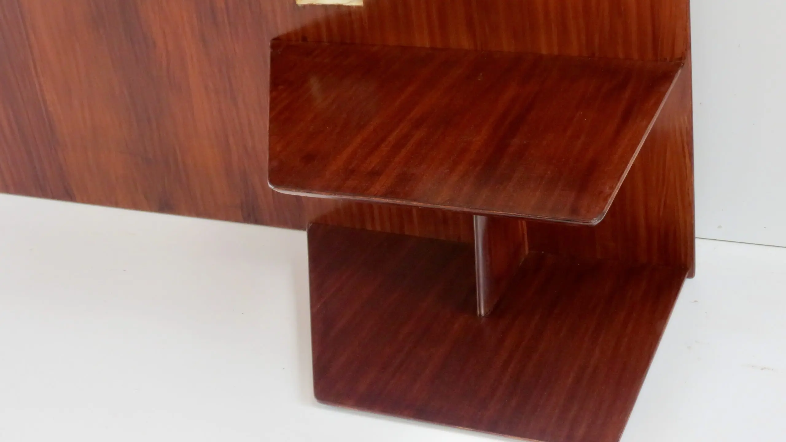 Gio Ponti, Pair of Fine Mahogany Headboards from Hotel Royal Naples, 1955 — photo 9