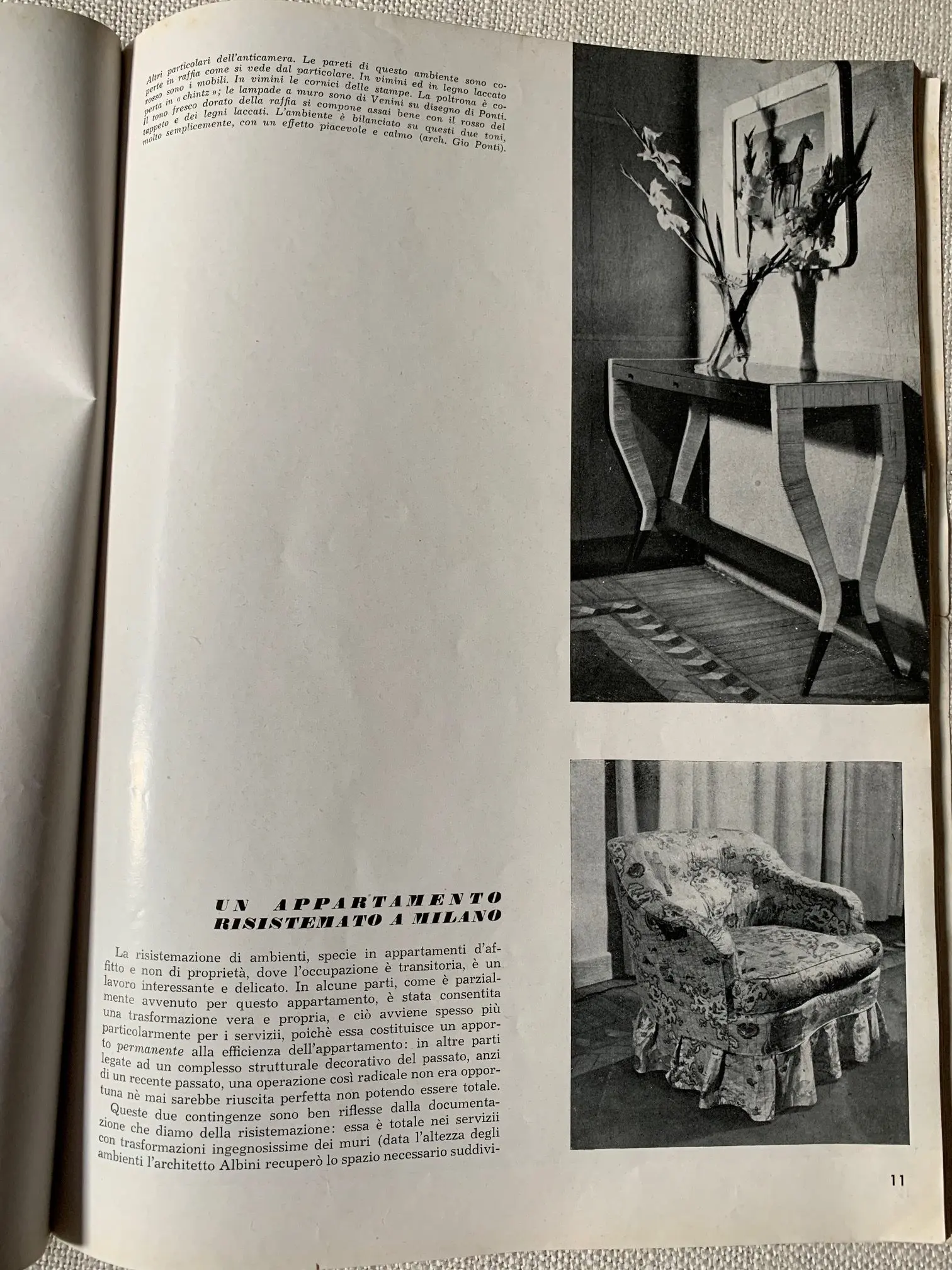 Gio Ponti Pair of White Armchairs Casa & Giardino, 1938 — photo 21