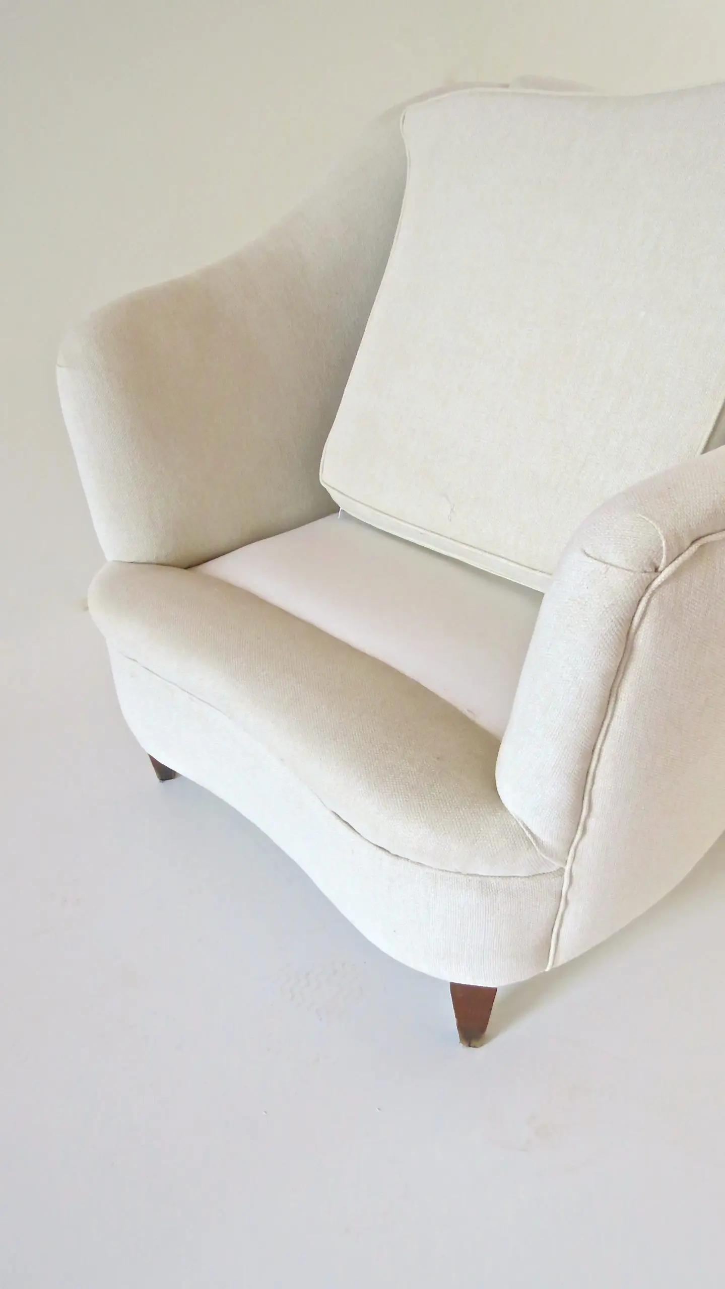 Gio Ponti Pair of White Armchairs Casa & Giardino, 1938 — photo 19