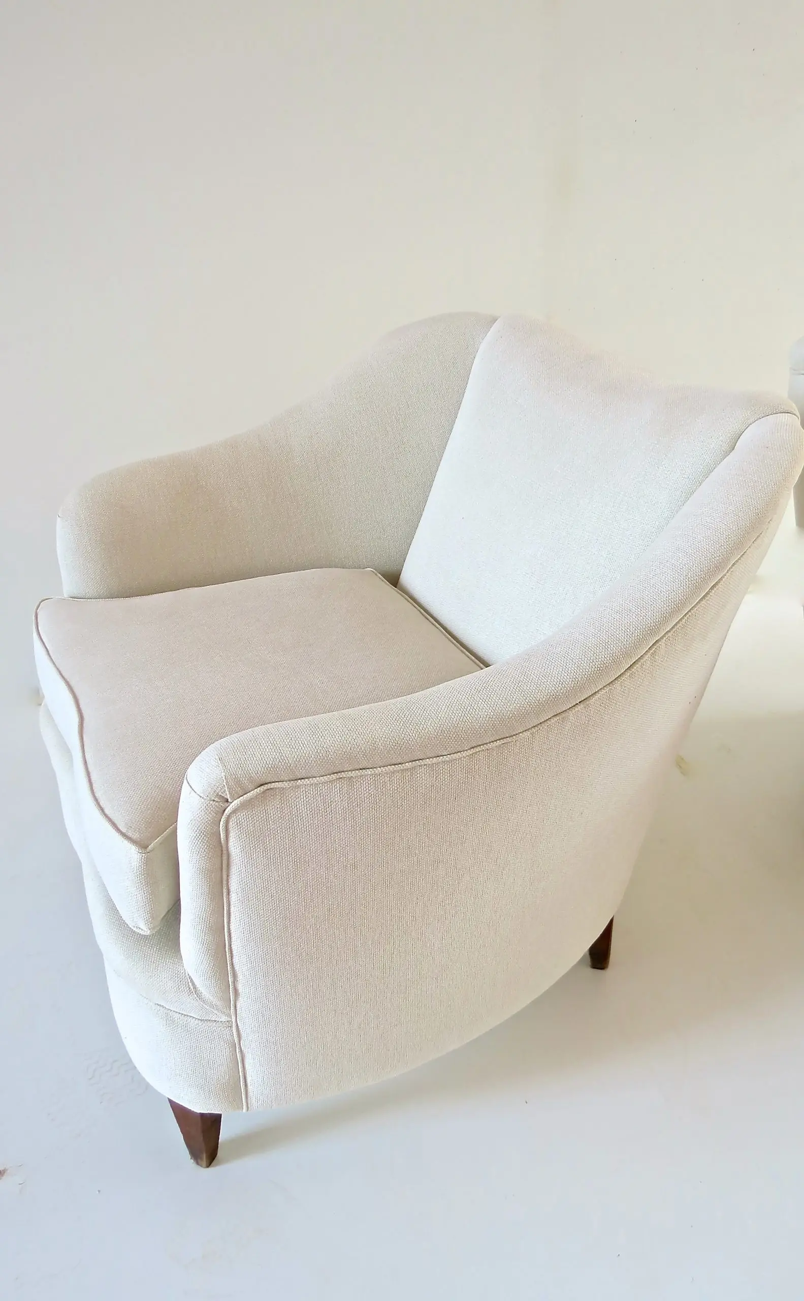 Gio Ponti Pair of White Armchairs Casa & Giardino, 1938 — photo 18