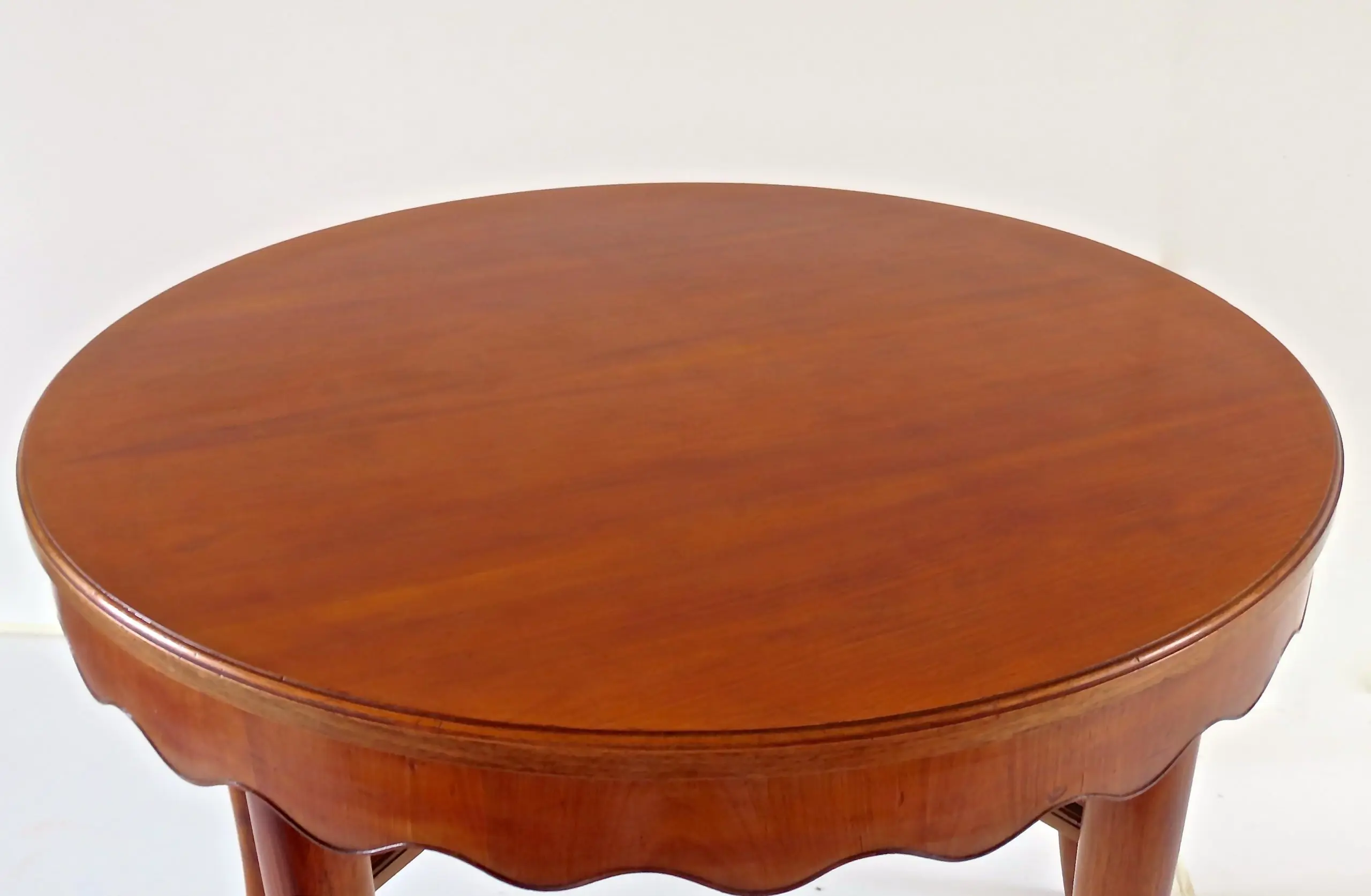 Paolo Buffa Unique Round Dining Table Cherrywood, 1950 — photo 24