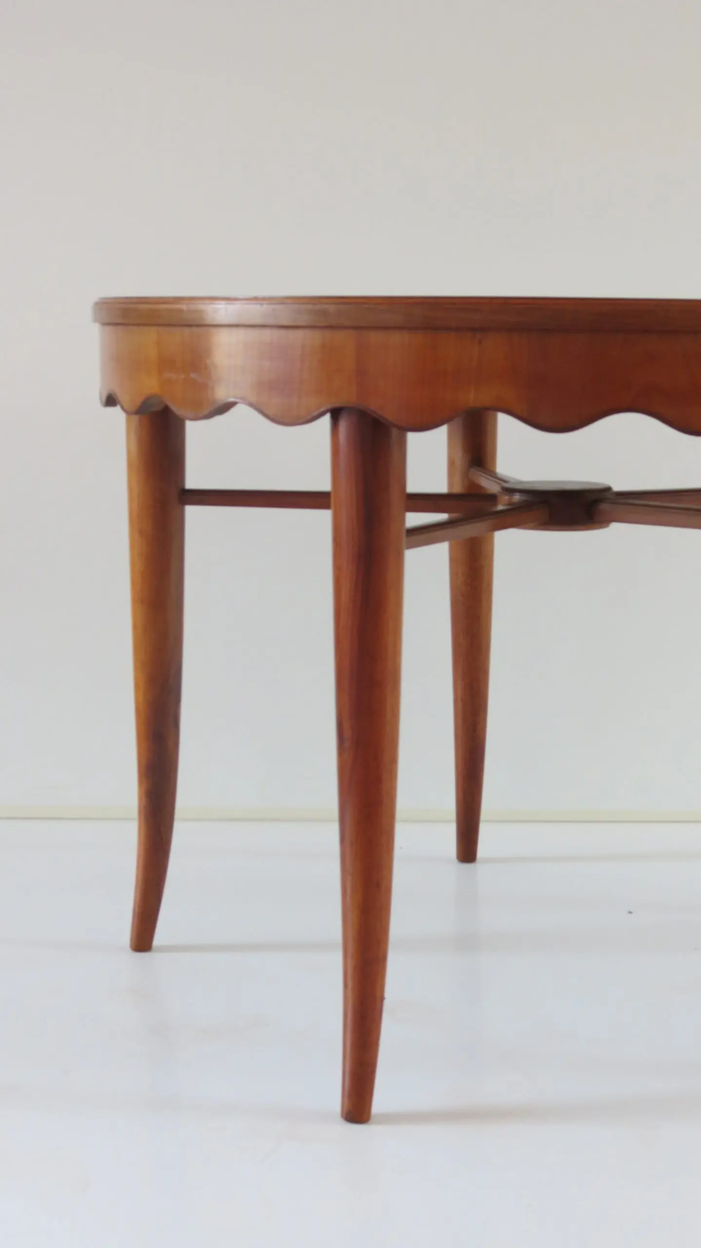 Paolo Buffa Unique Round Dining Table Cherrywood, 1950 — photo 21