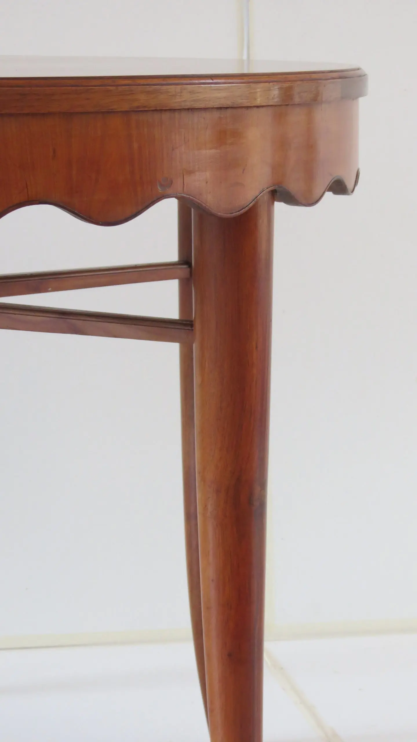Paolo Buffa Unique Round Dining Table Cherrywood, 1950 — photo 23