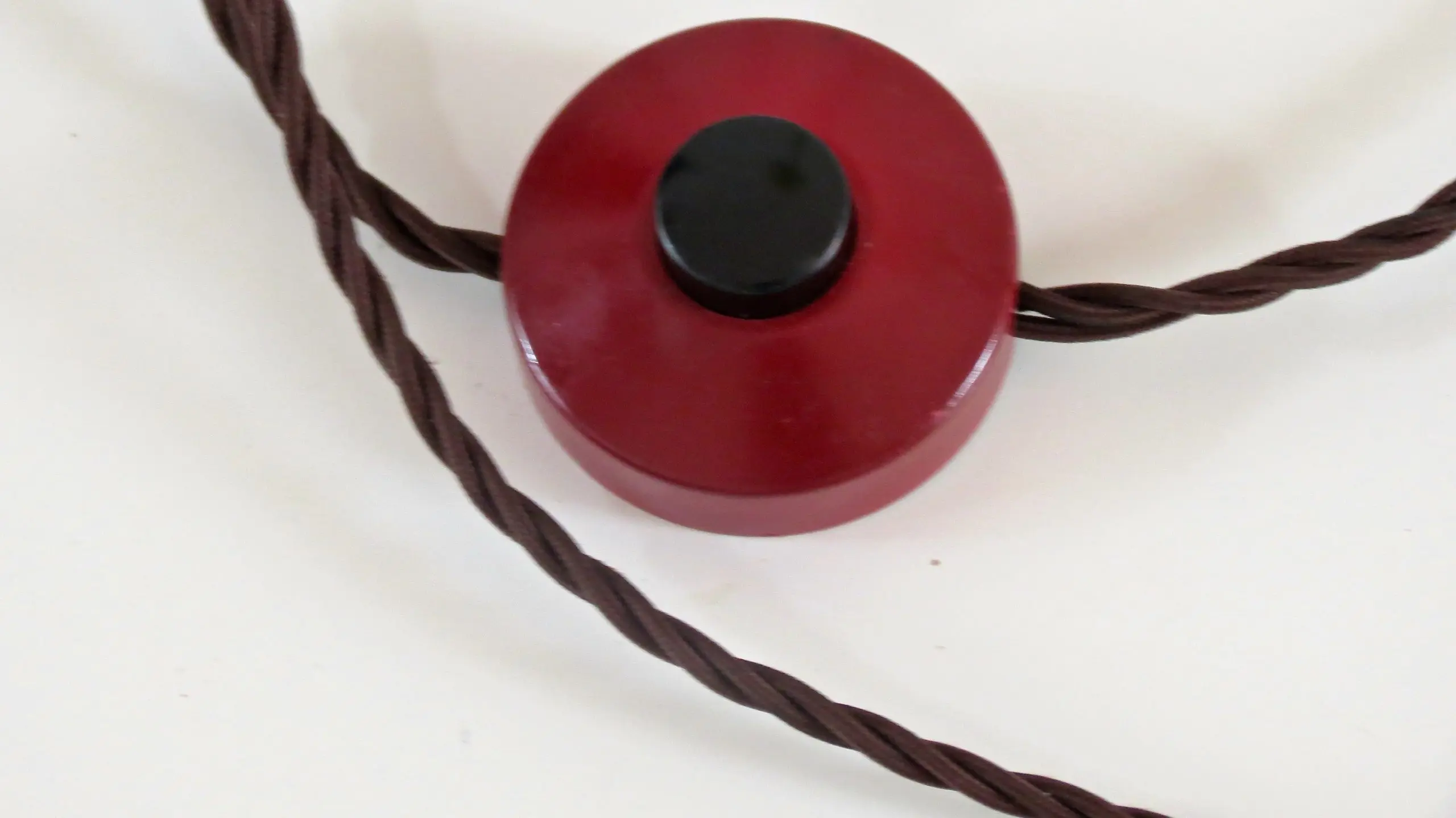three lights red floor Lamp,  by Lumi circa 1950 — photo 16